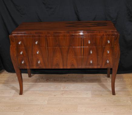 Art Deco Kommode Schubladen Sideboard Server Schlafzimmer-Möbel