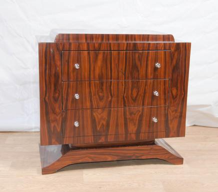 Art Deco Palisander Kommode Schubladen Kommode Schrank Möbel