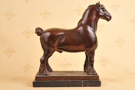 Italian Bronze Casting Roman Horse Pony Shetland A