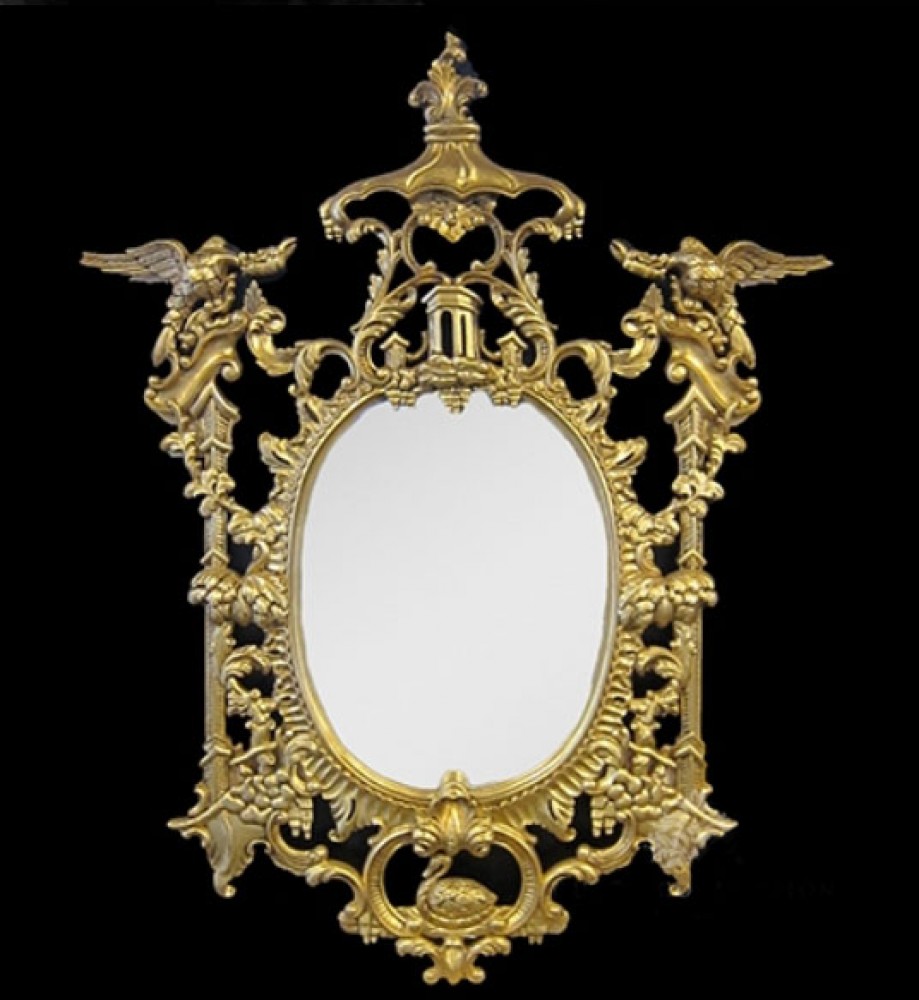 Vergoldeter Chippendale-Spiegel – Pier Mirrors Ornate Birds