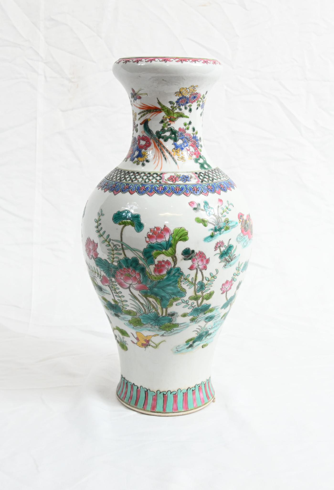 Chinesische Qianlong Porzellan Vase ChinaBlau-weißes Porzellan , chinesisches Porzellan
