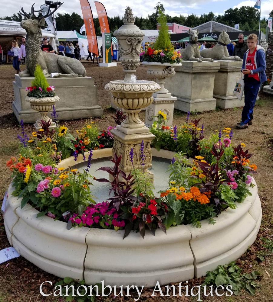 Englischer Steingartenbrunnen, Doulton Urn Water Feature