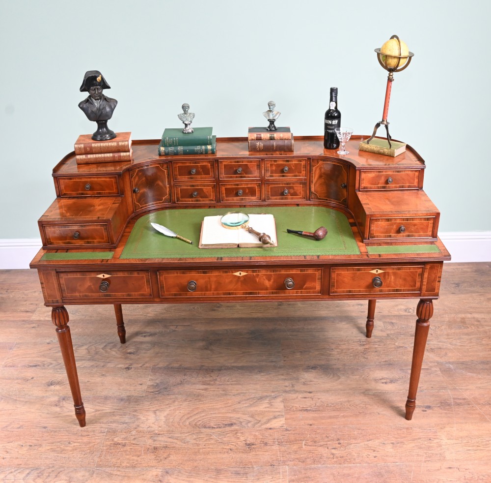 Mahagoni-Schreibtisch im Regency-Stil von Carlton House