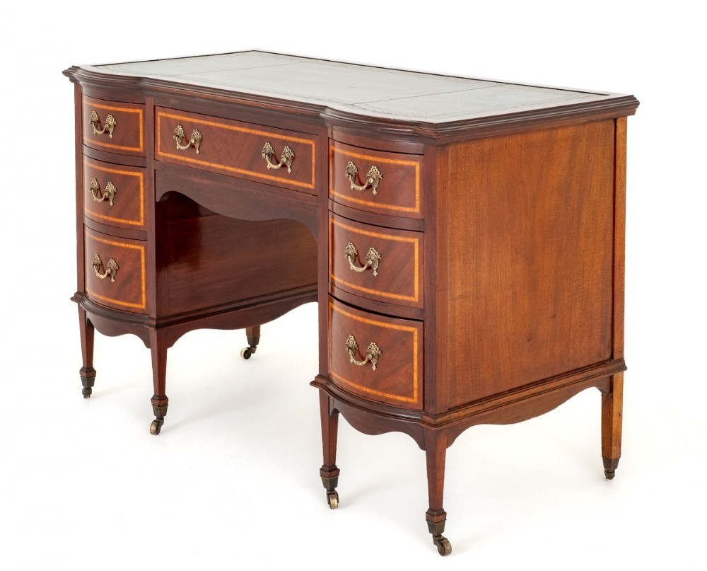 Regency-Schreibtisch aus Mahagoni, 1880
